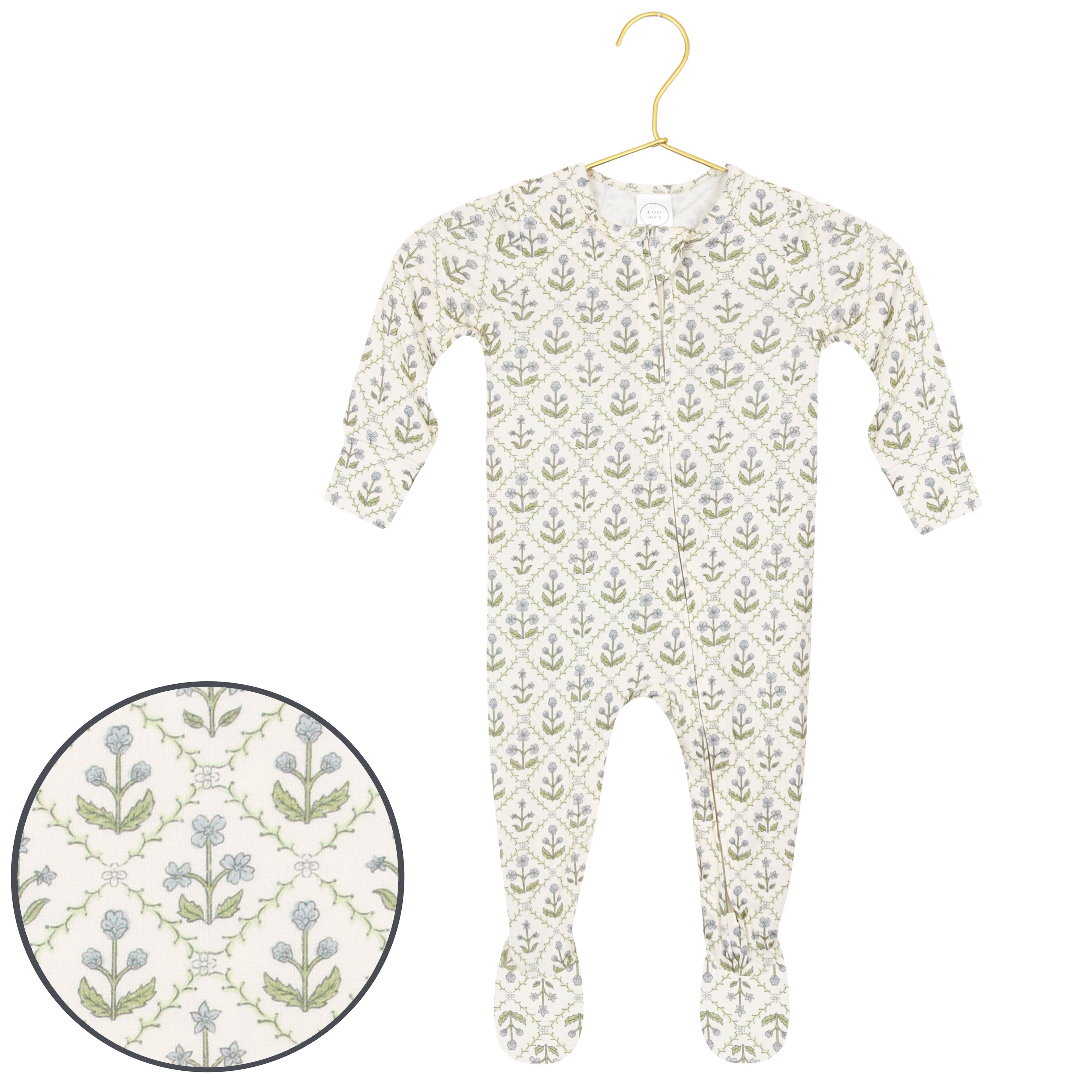 Etta Zipper Footies
