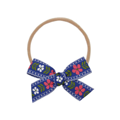 Ribbon Bow - Swedish Floral
