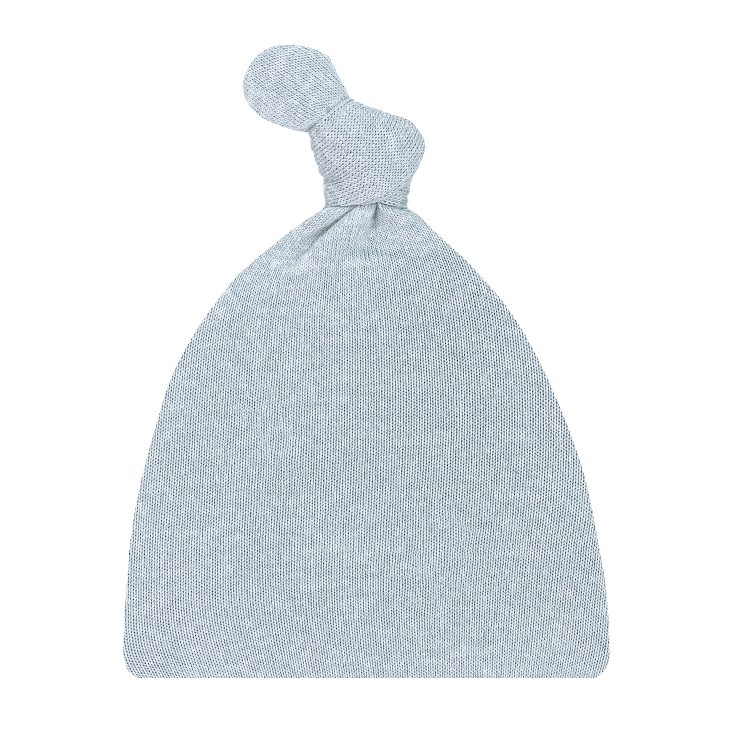 Miller Plush Knit Top Knot Hat