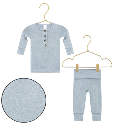 Miller Plush Knit Top + Bottoms