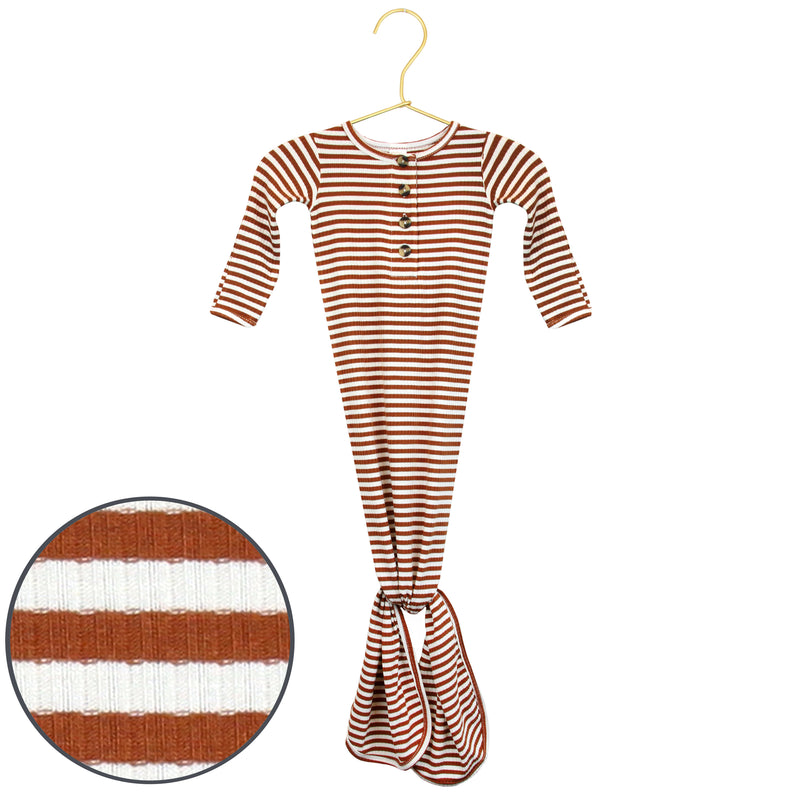 Boston Ribbed Knotted Gown