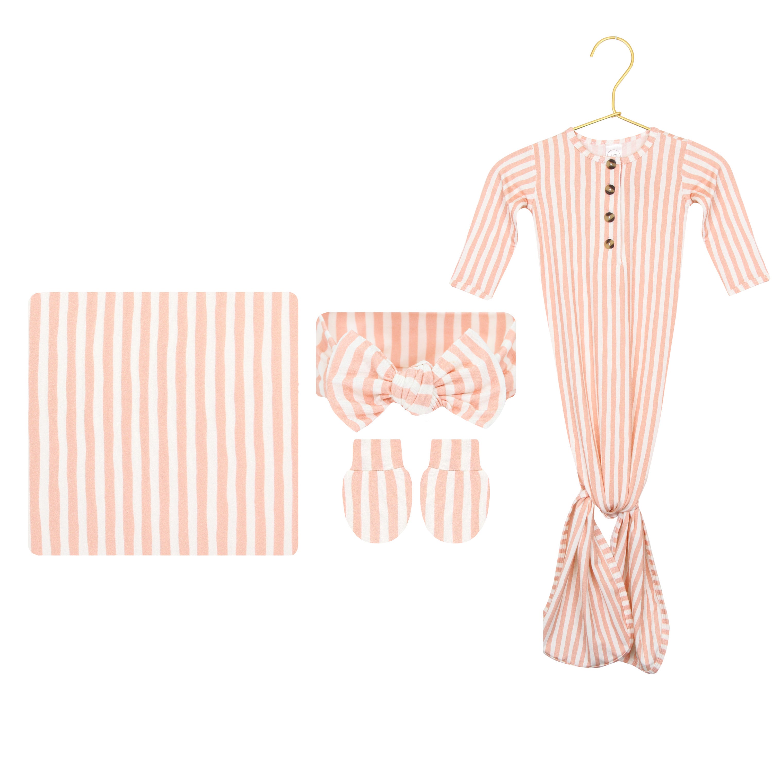 Brynn Newborn Headband Bundle (Gown)