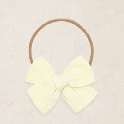 Adventure Bow - Buttercream Headband