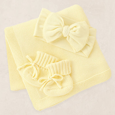 Knit Headband Bundle - Butter Yellow