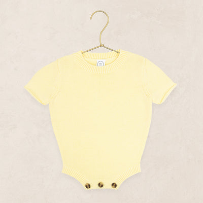 Knit Onesie - Butter Yellow