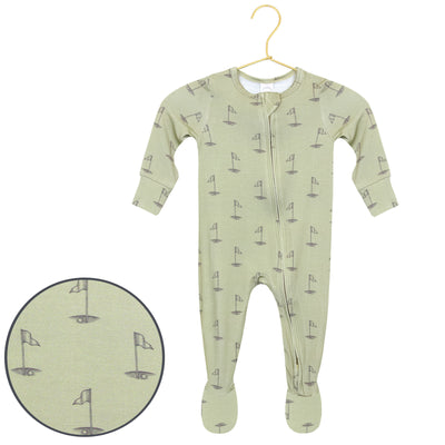 Boy - Zipper Footies