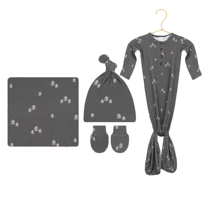 Canyon Newborn Hat Bundle + Knotted Gown