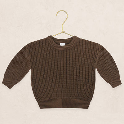 Knit Chunky Sweater - Cocoa