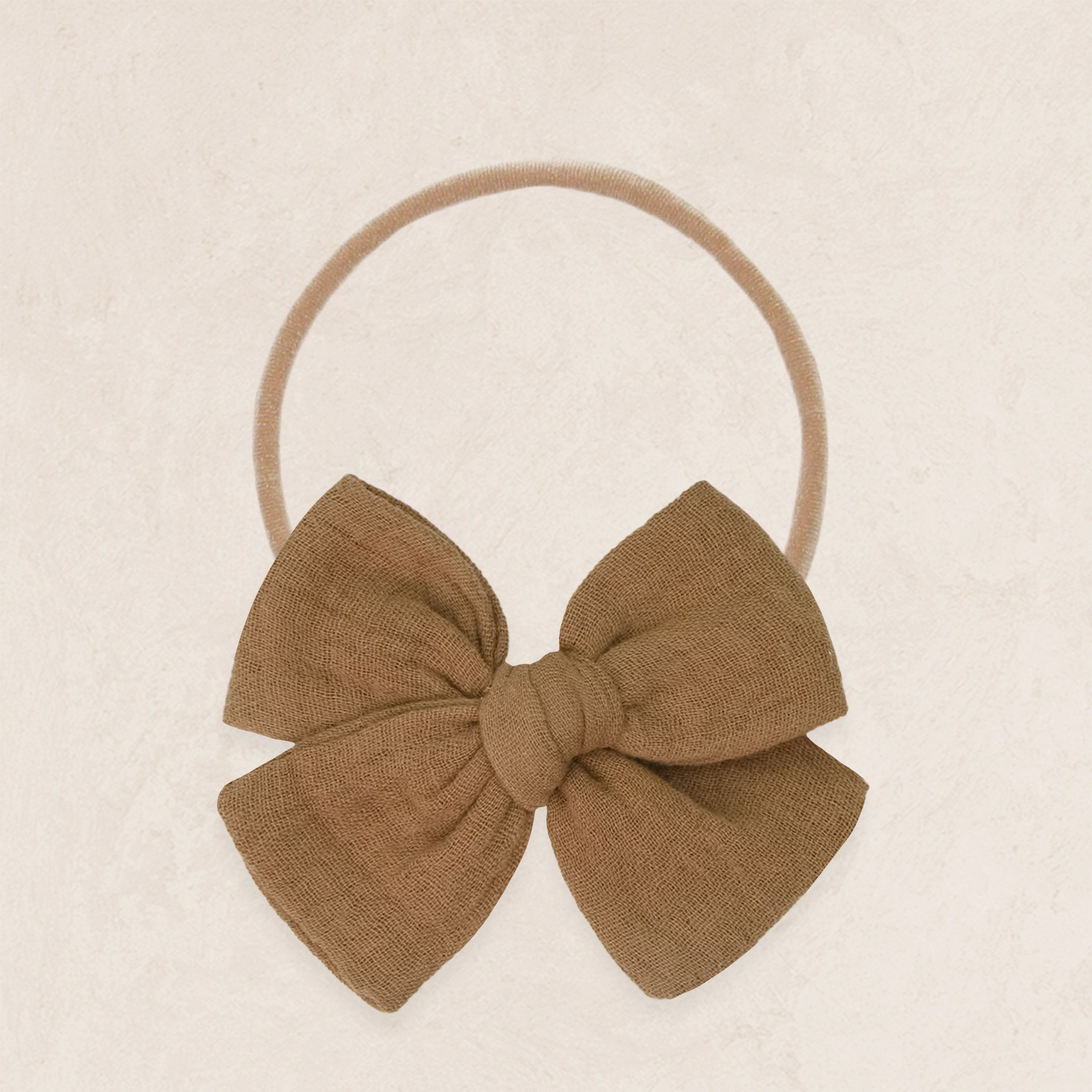 Adventure Bow - Cinnamon Headband