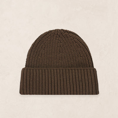 Knit Beanie - Cocoa