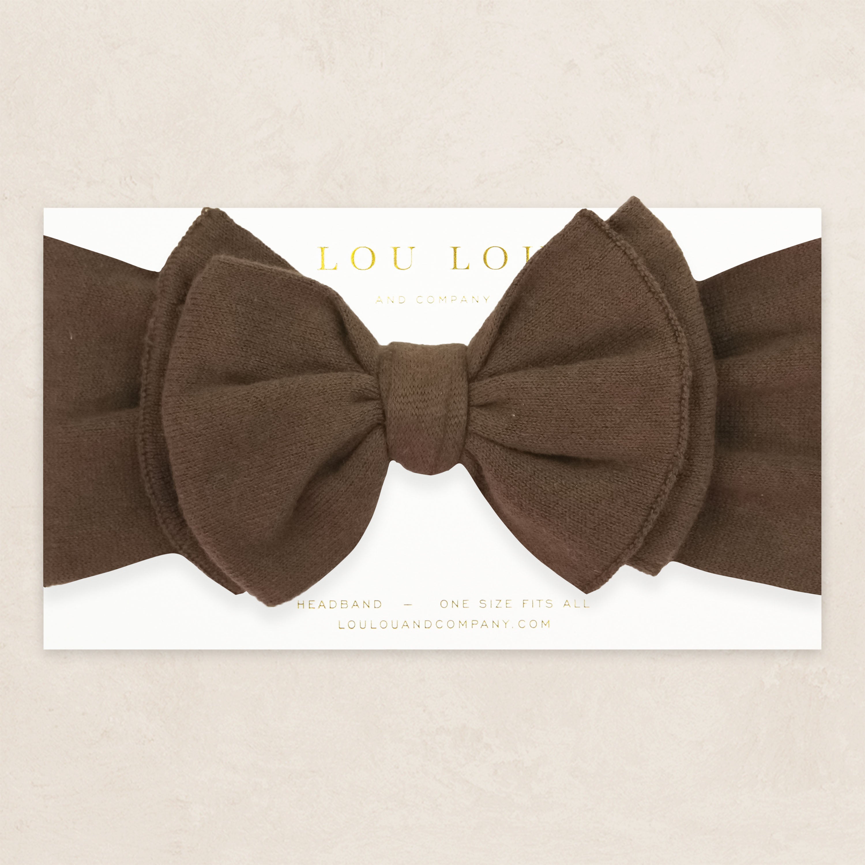 Knit Headband - Cocoa