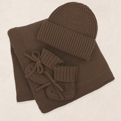 Knit Beanie Bundle - Cocoa