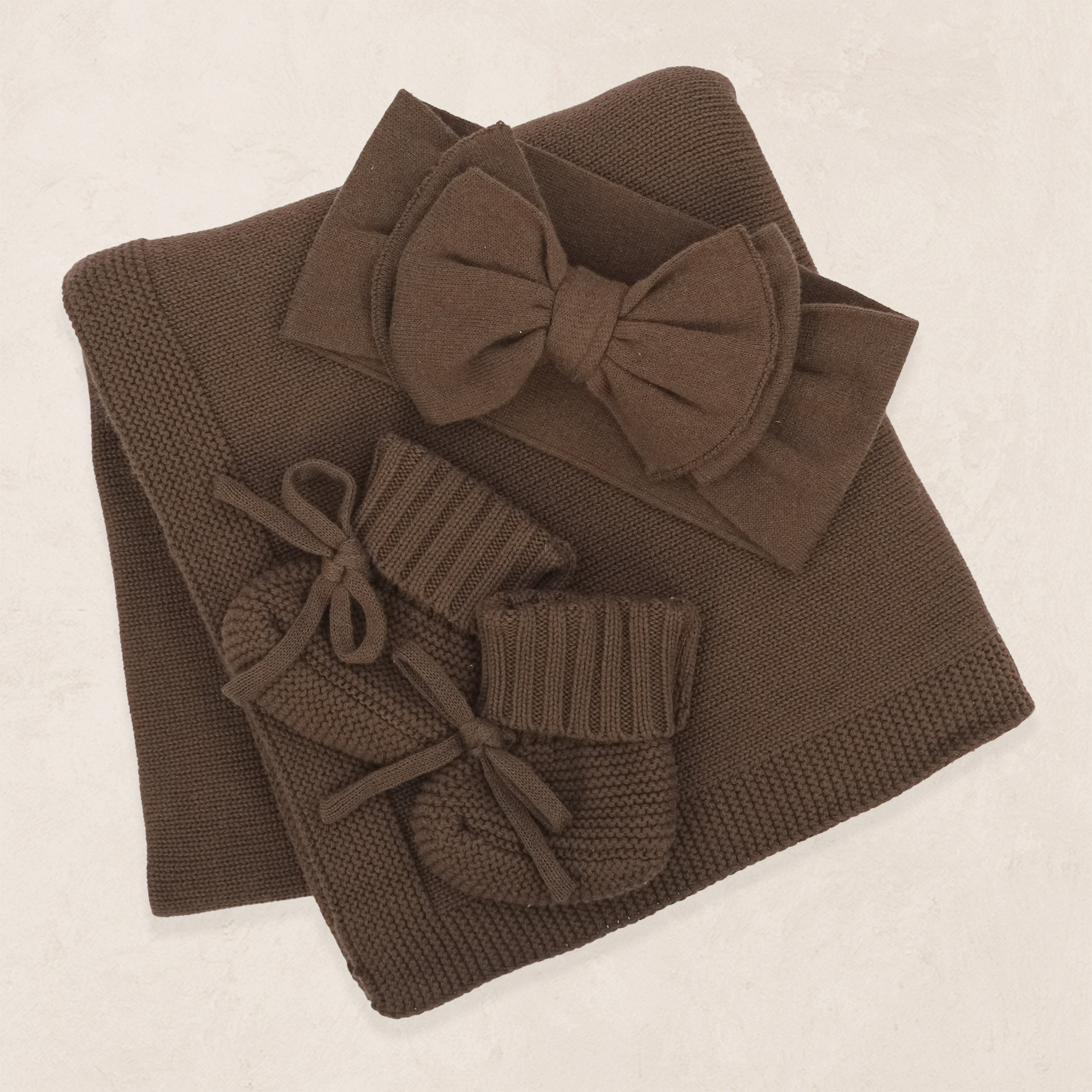 Knit Headband Bundle - Cocoa