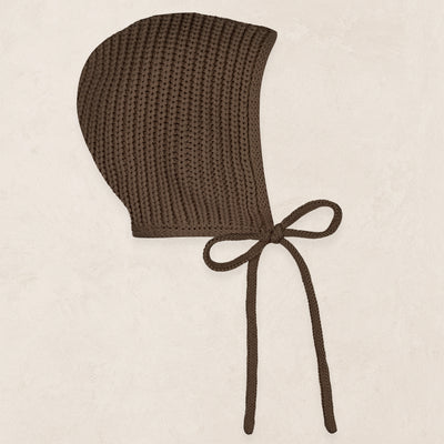 Knit Bonnet - Cocoa