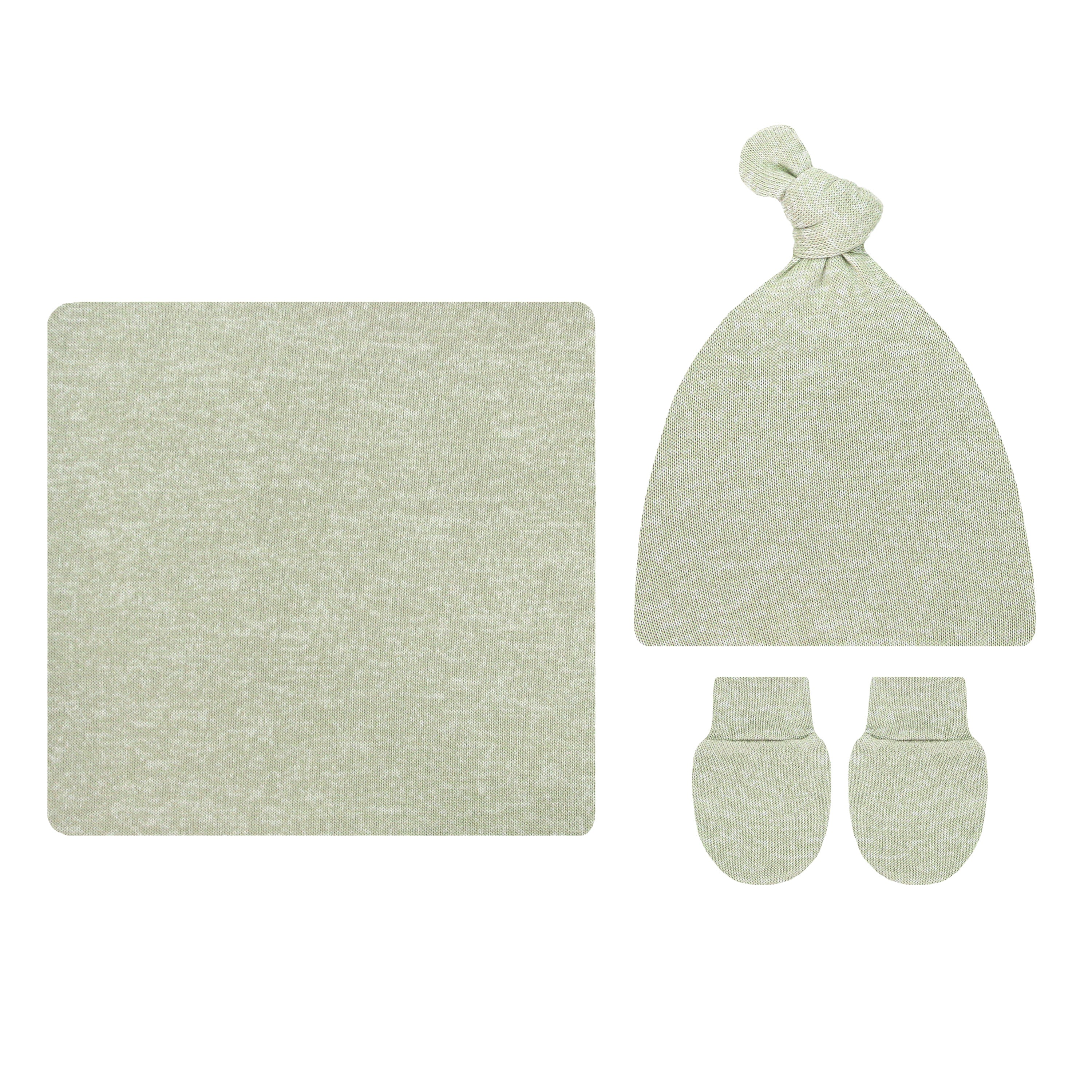 Collins Plush Knit Newborn Hat Bundle