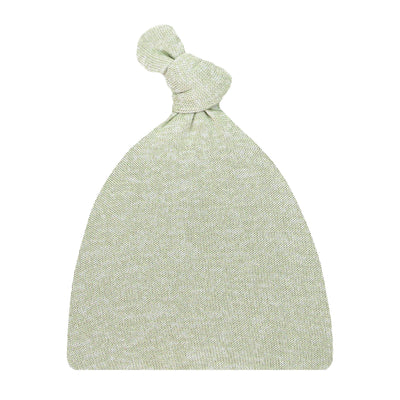 Collins Plush Knit Top Knot Hat