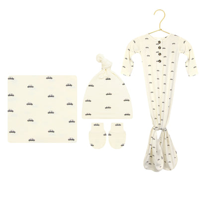 Cooper Newborn Hat Bundle (Gown)