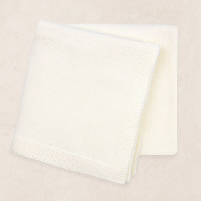 Pre-Order - Knit Blanket - Ivory