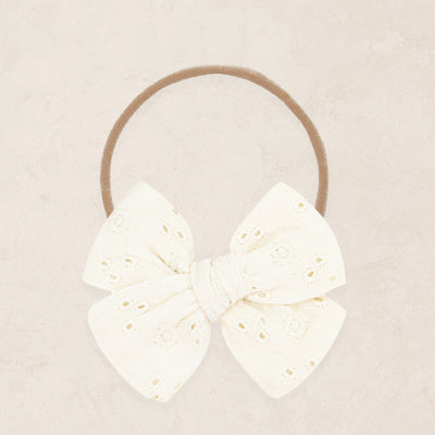 Adventure Bow - Vanilla Eyelet