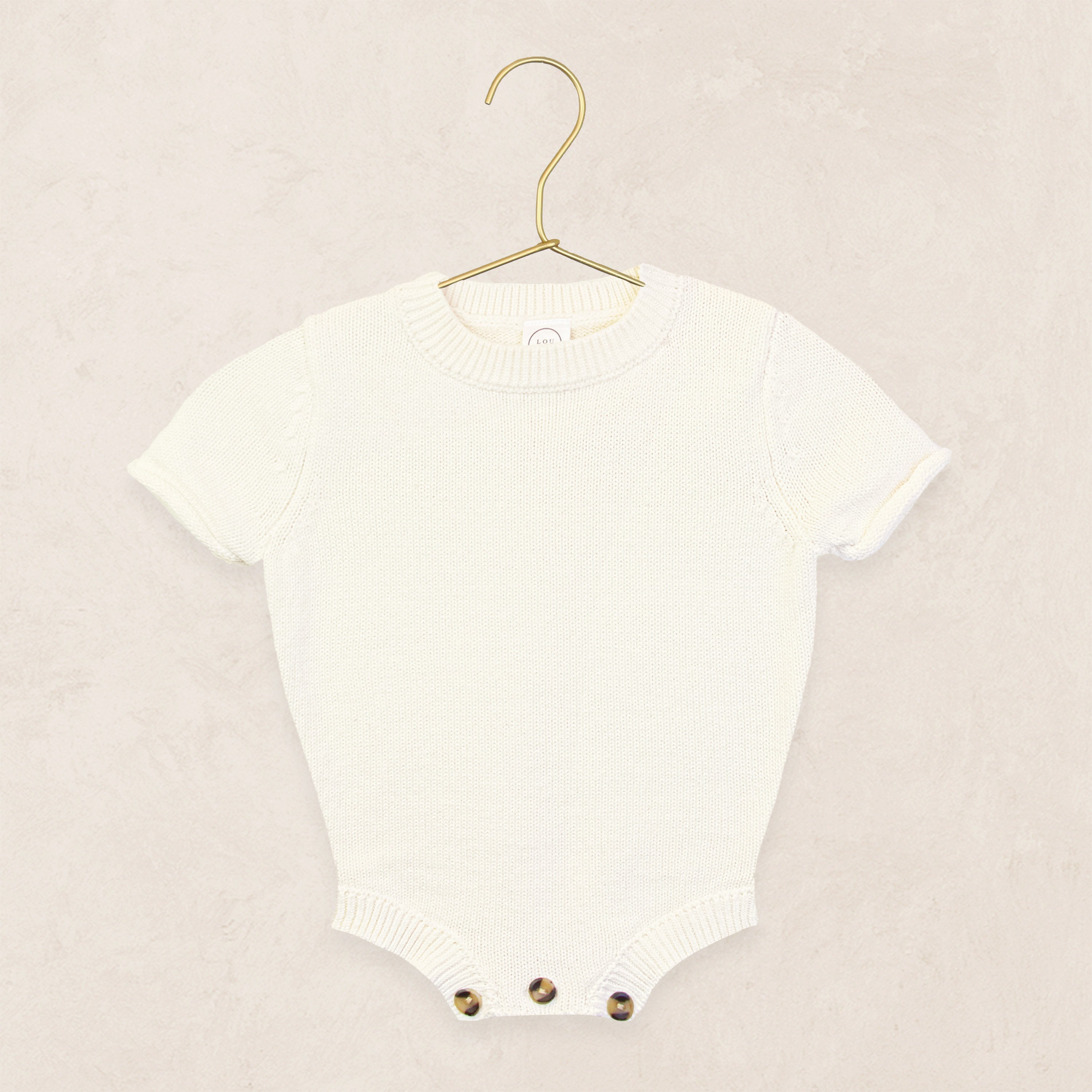 Knit Onesie - Ivory