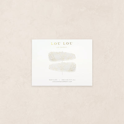 Scallop Snap Pack - Cream Daisy