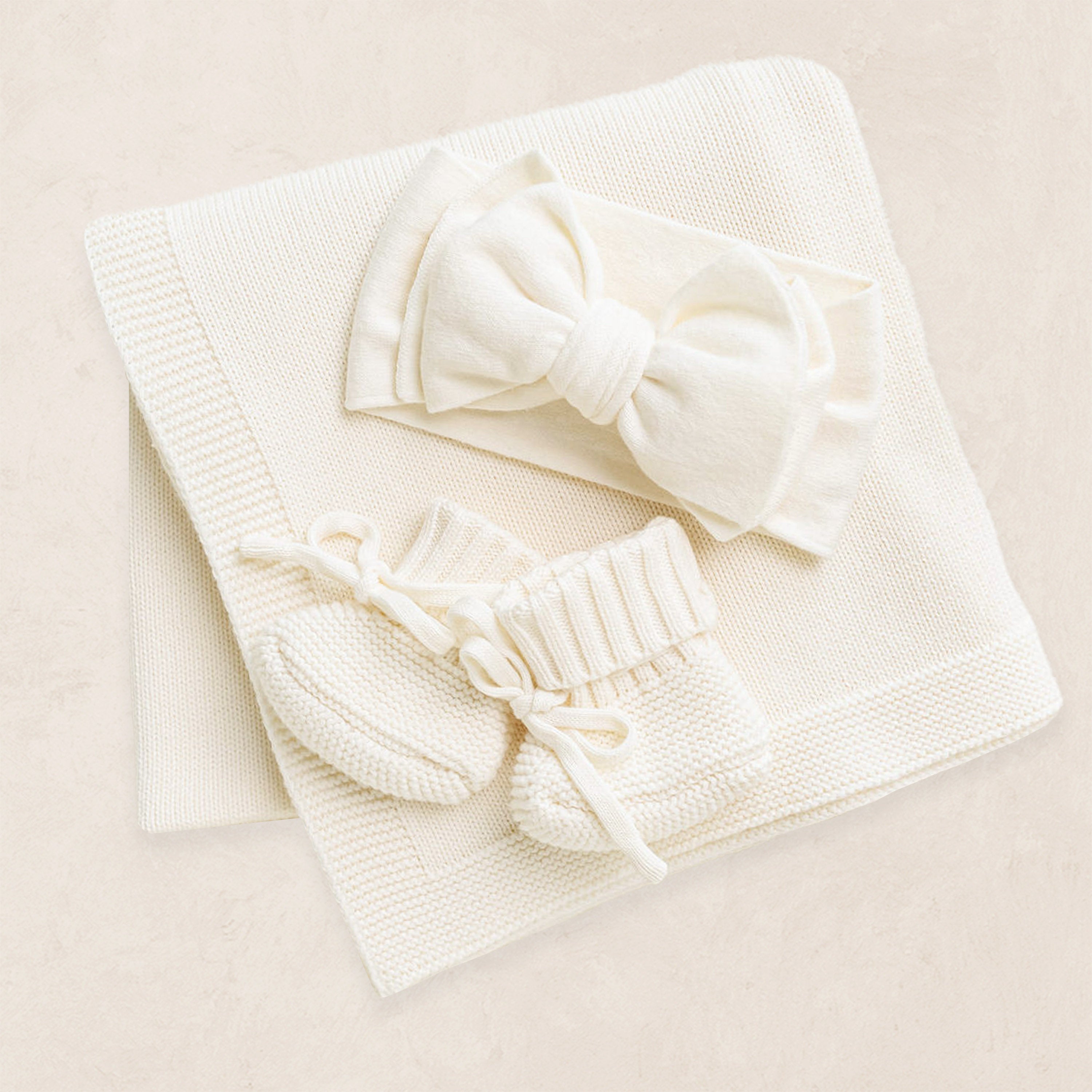 Knit Headband Bundle - Ivory