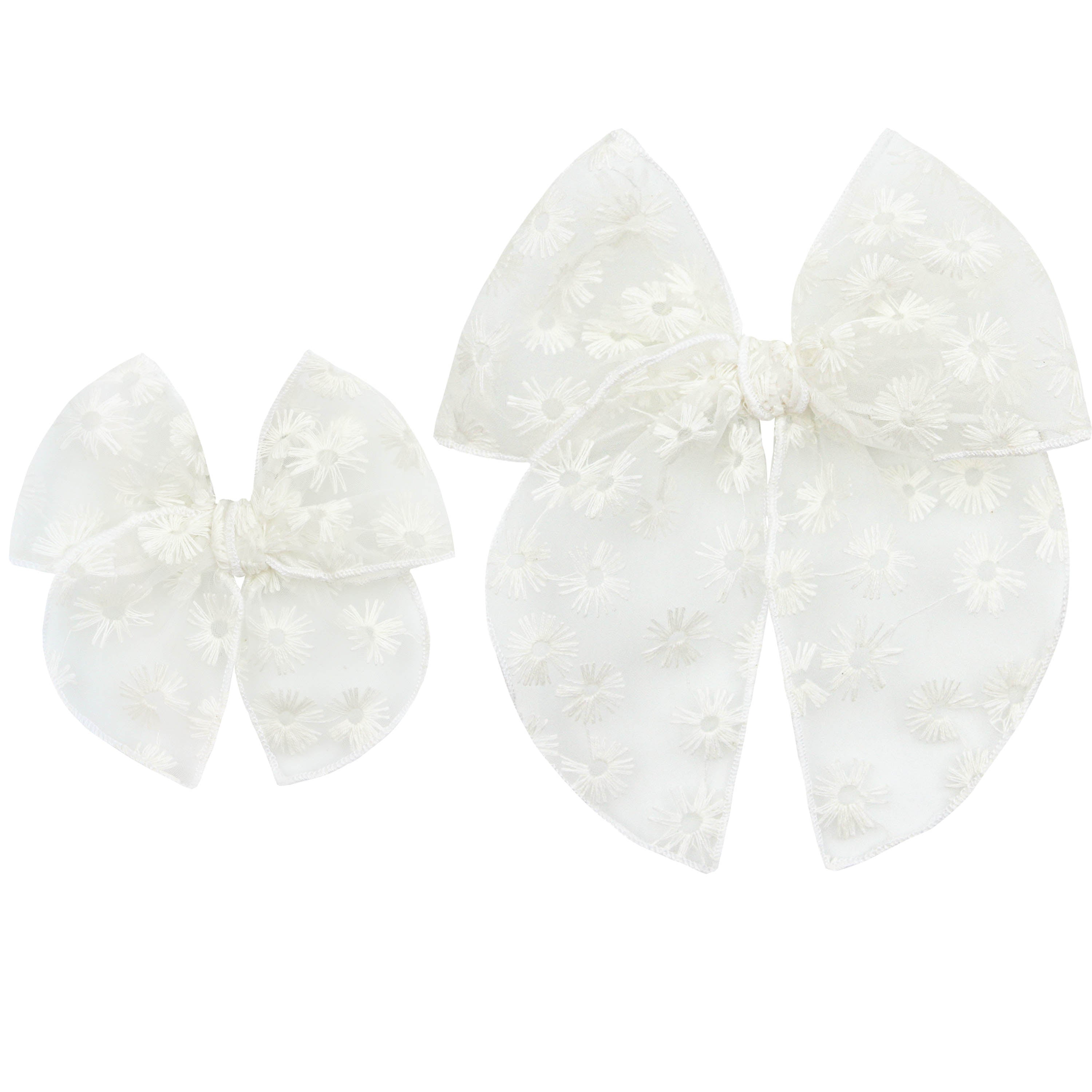 Heirloom Bow - Daisy Lace Clip