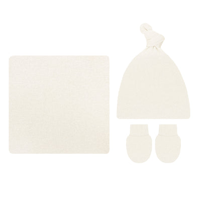Dakota Plush Knit Newborn Hat Bundle