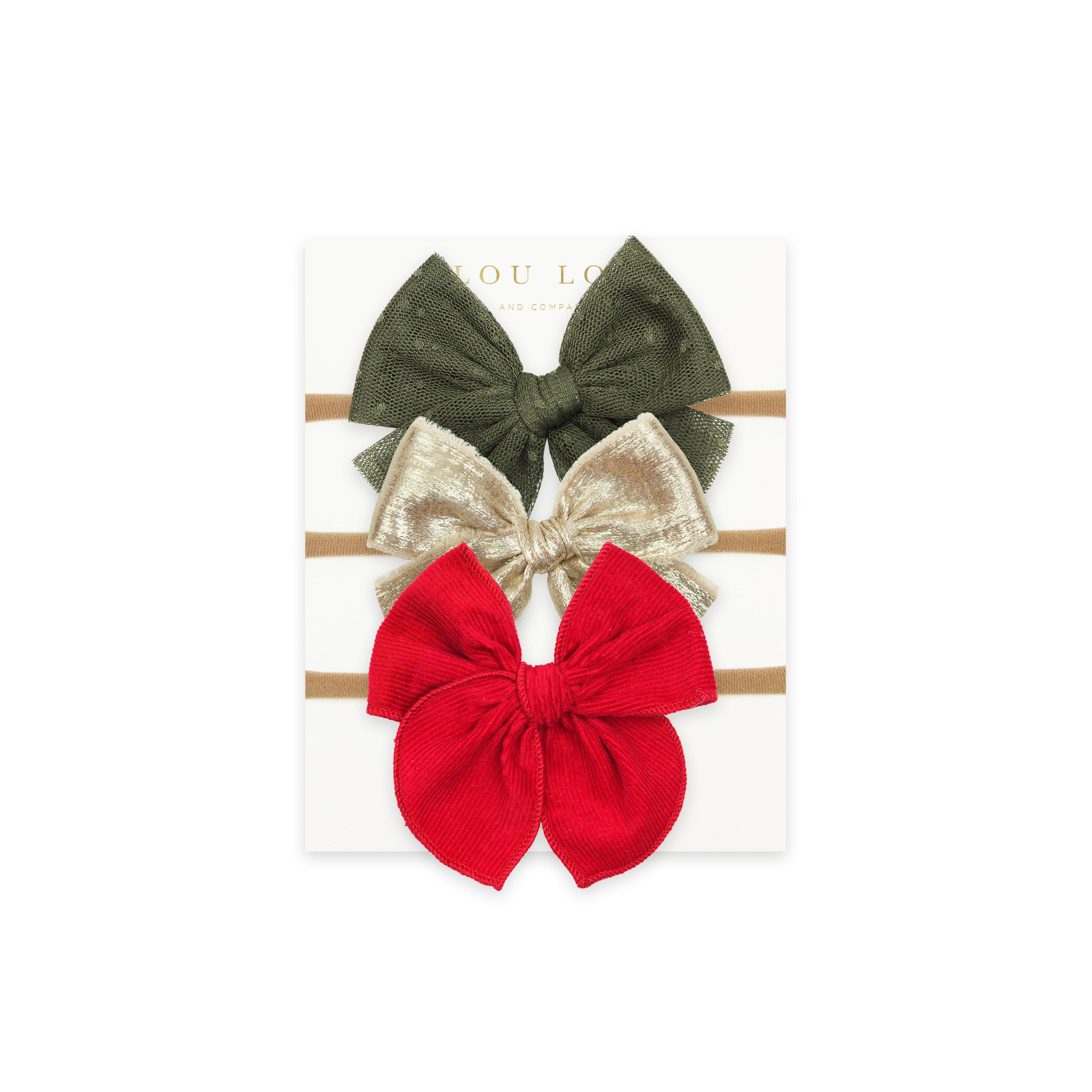 Bow Club 3 Pack: December 2024 Headbands