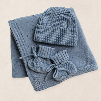 Knit Beanie Bundle - Cadet Speckle