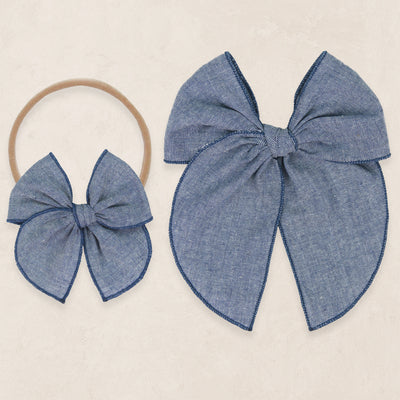 Heirloom Bow - Denim