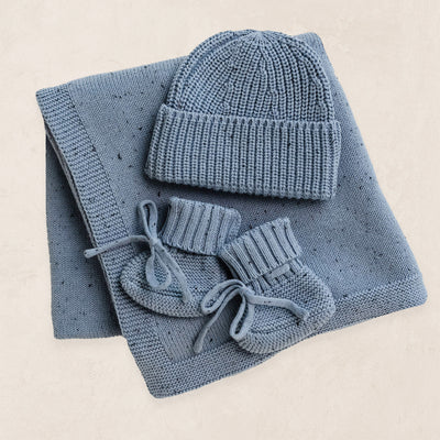 Knit Beanie Bundle - Cadet Speckle