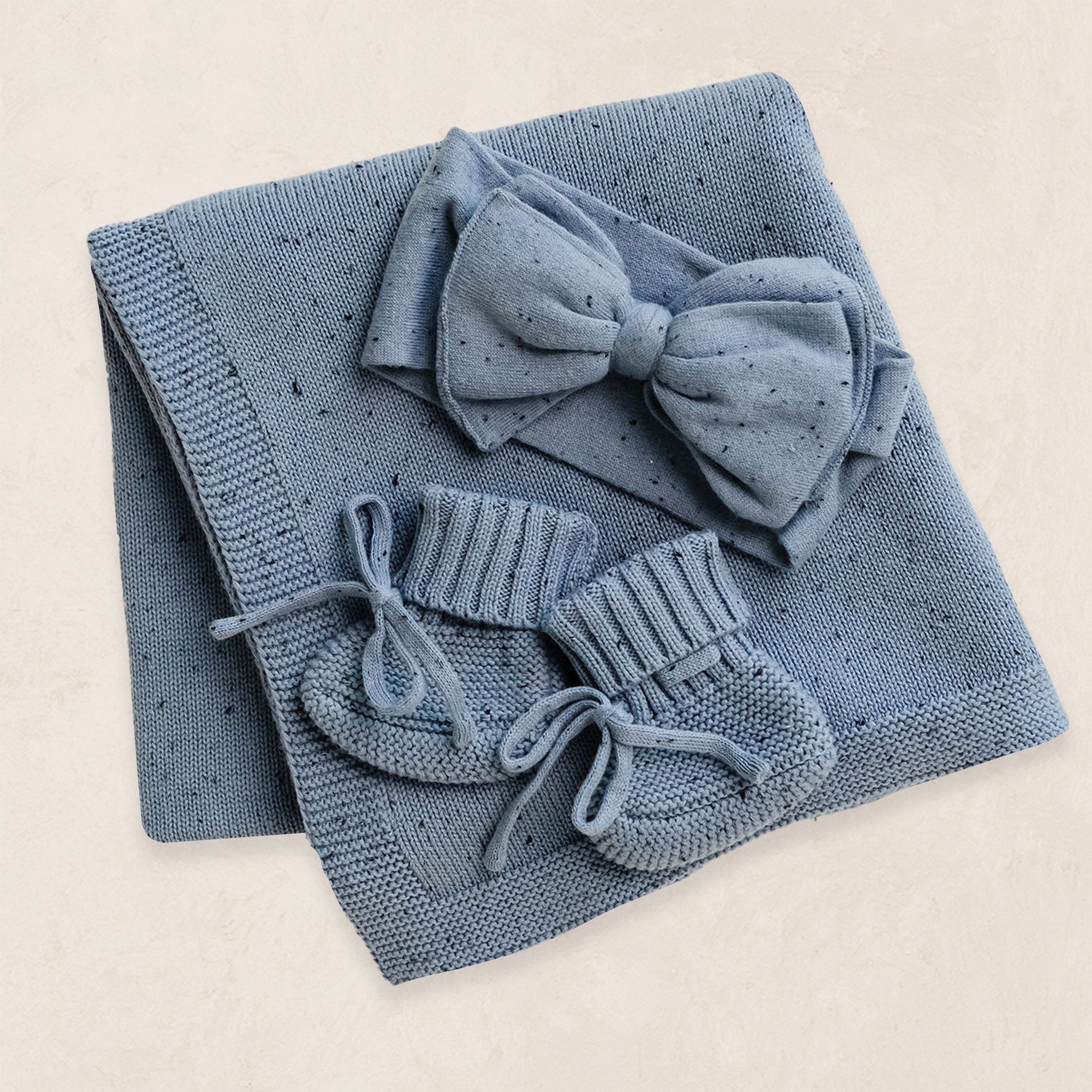 Knit Headband Bundle - Cadet Speckle