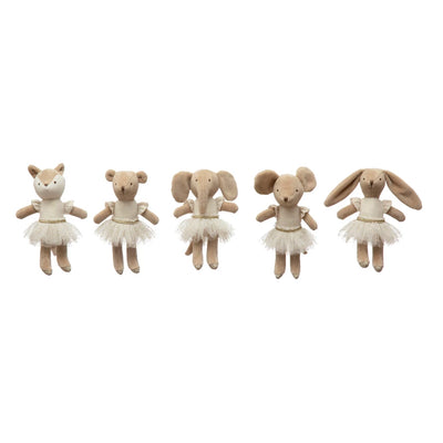 Plush Ballerina Mini Animal