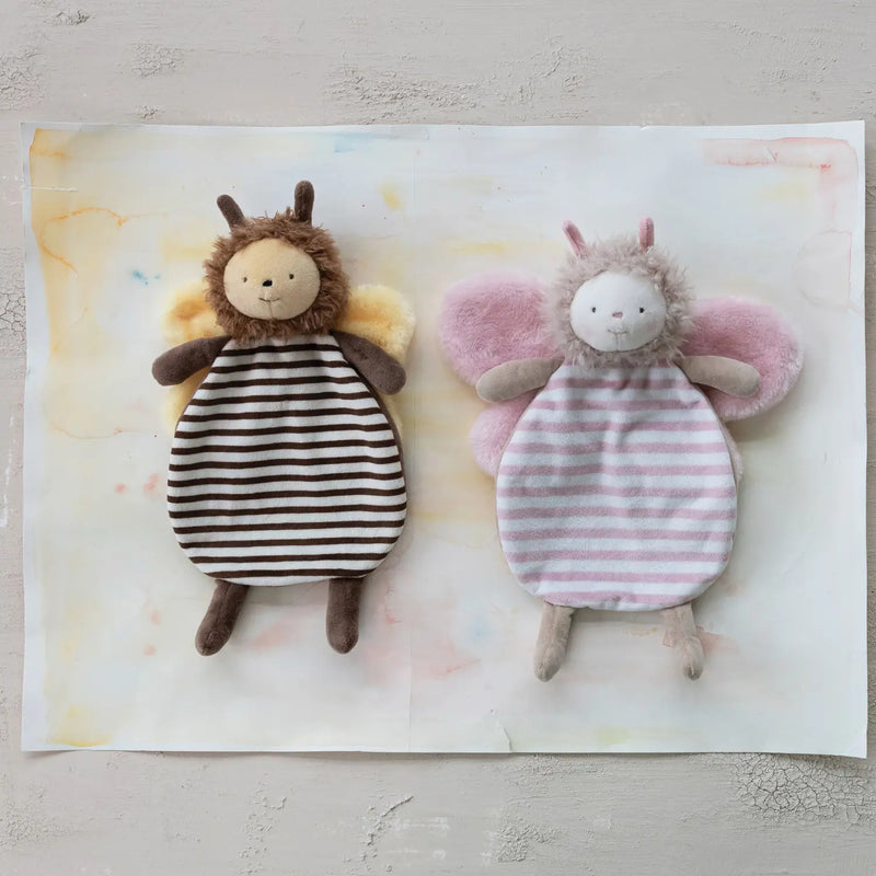 Plush Striped Bee Snuggle Toy