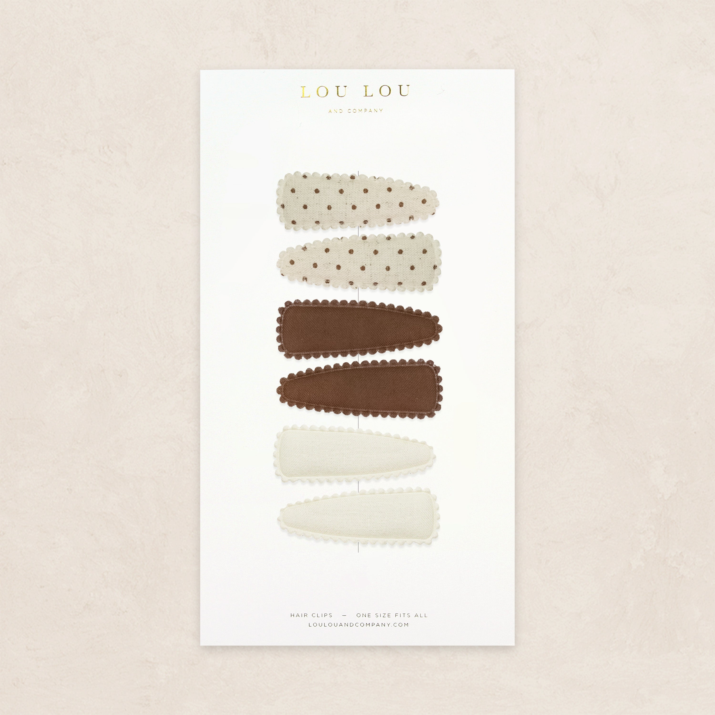 Scallop Snap Pack - Ivory