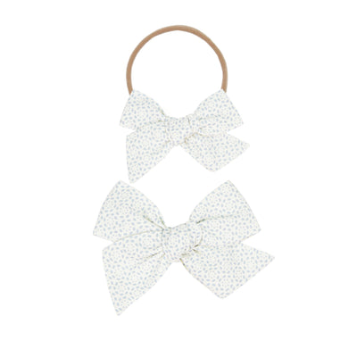 Classic Bow - Steele Speckle Headband