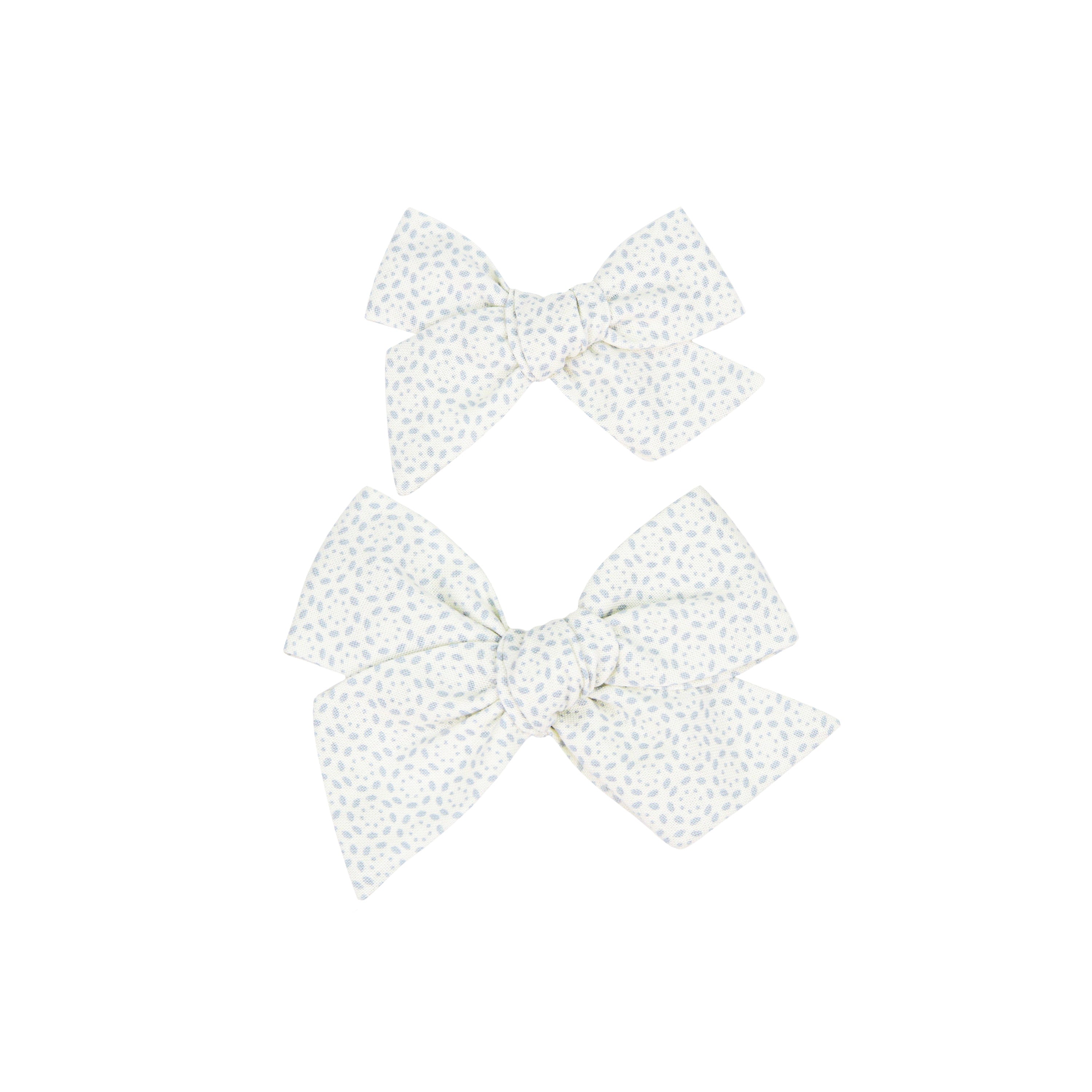 Classic Bow - Steele Speckle Clip