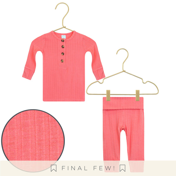 Darcy Ribbed Top + Bottoms