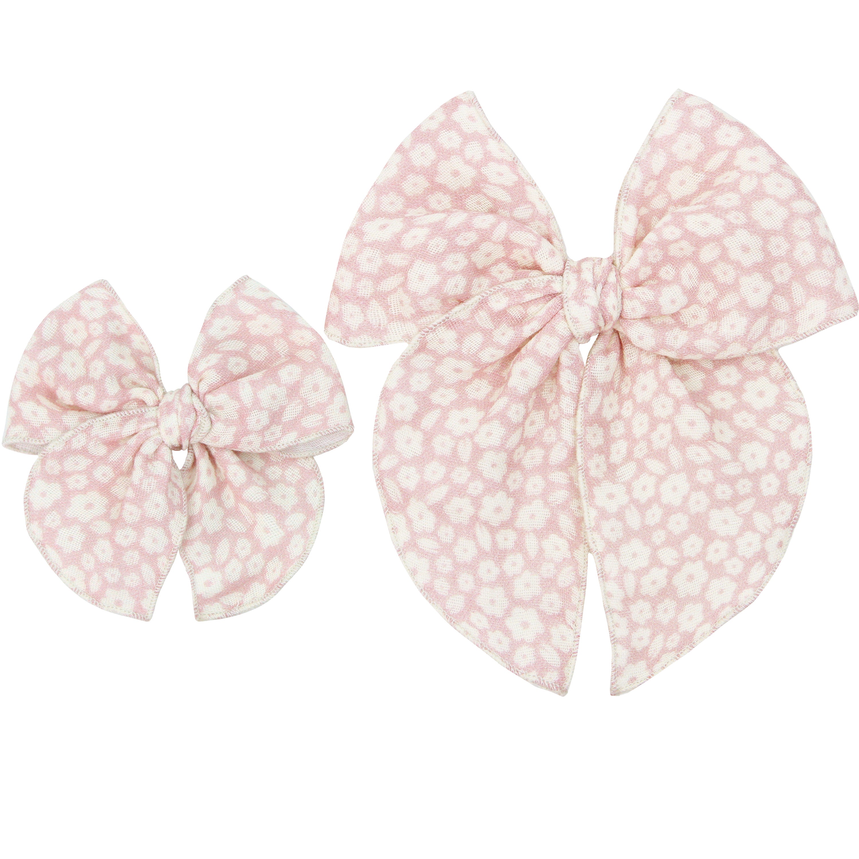 Cloud Muslin™ Heirloom Bow - Flora Clip