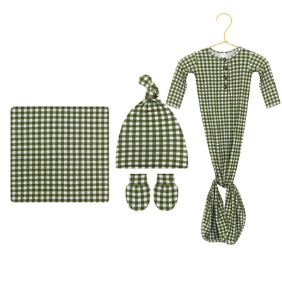 Forrest Newborn Hat Bundle (Gown)