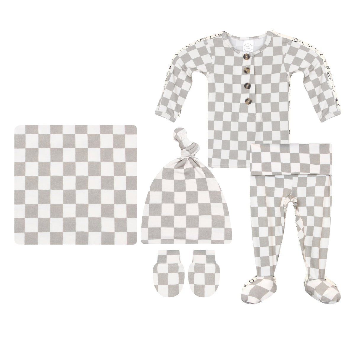 Palmer Newborn Hat Bundle + Top + Bottoms