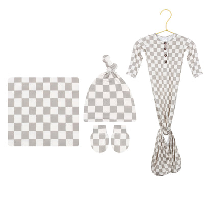 Palmer Newborn Hat Bundle + Knotted Gown