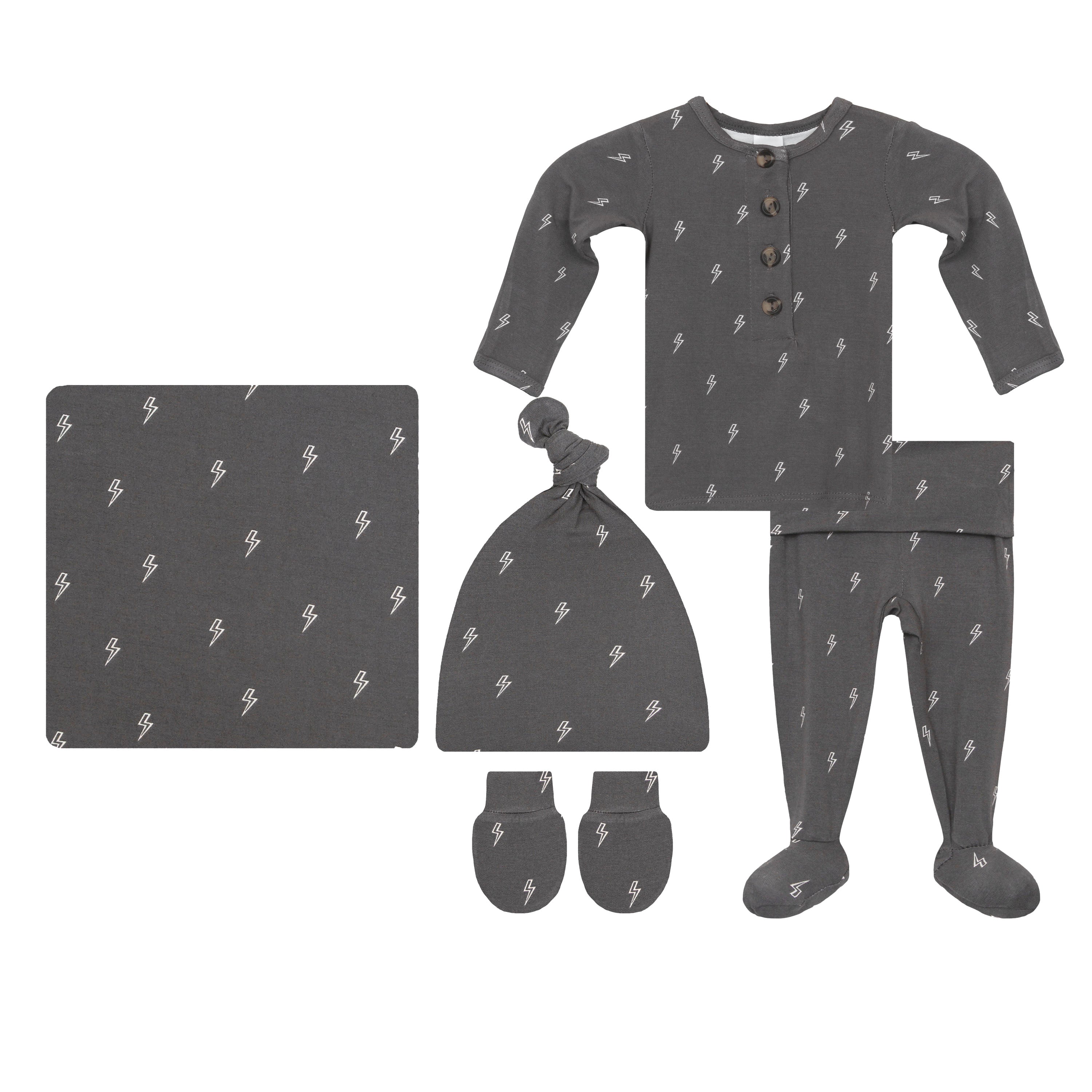Everett Newborn Hat Bundle (Top + Bottom)
