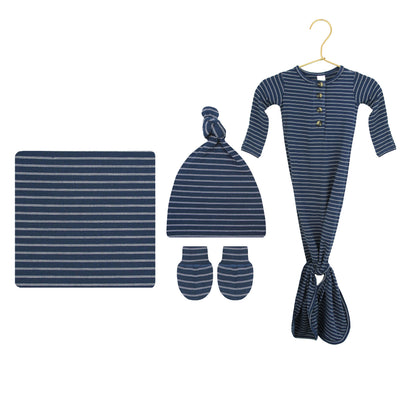 Hank Newborn Hat Bundle + Knotted Gown