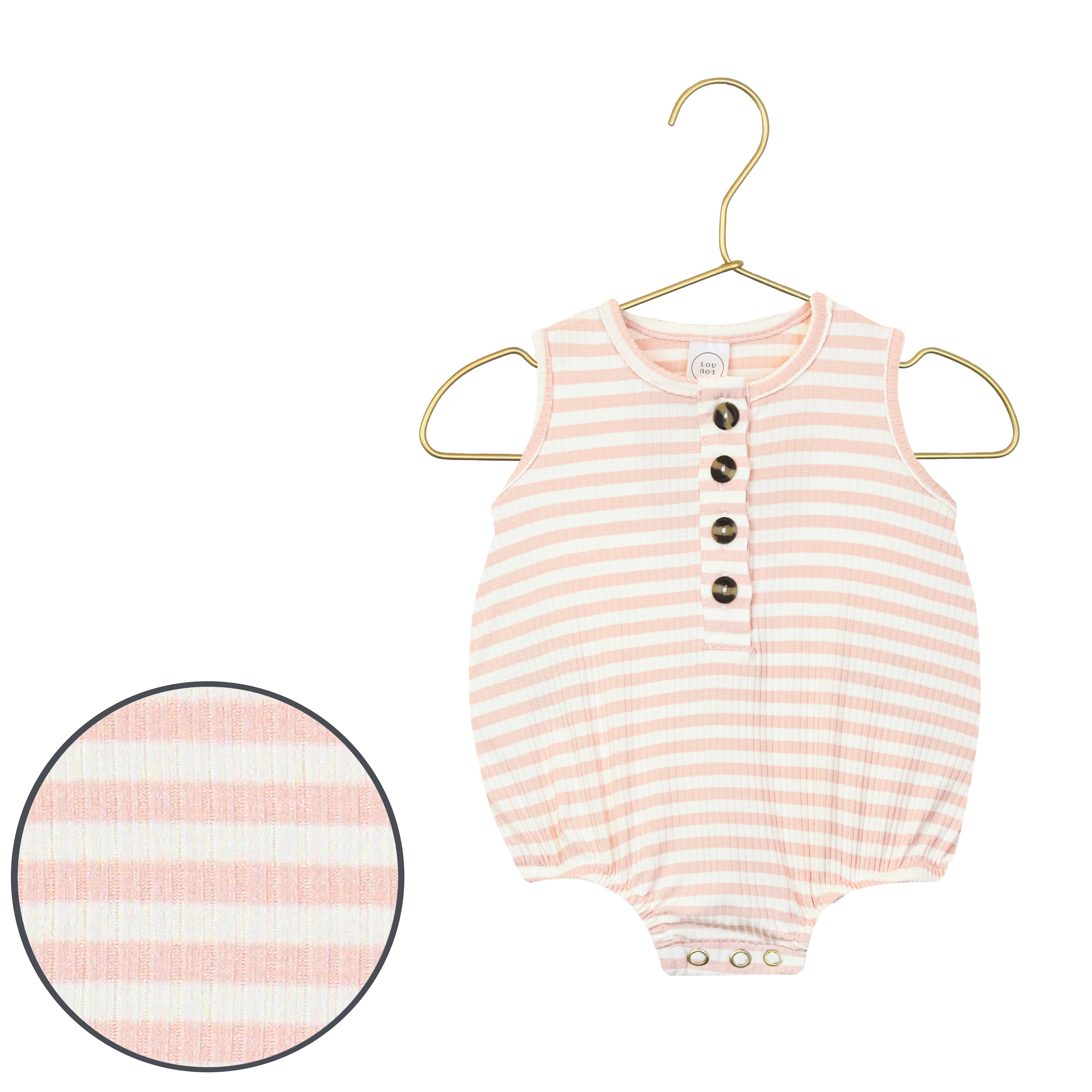 Harper Ribbed Bubble Romper