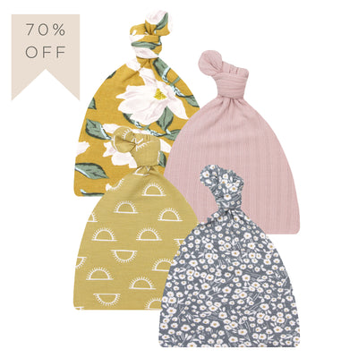 Top Knot Hat 4 Pack - Etta