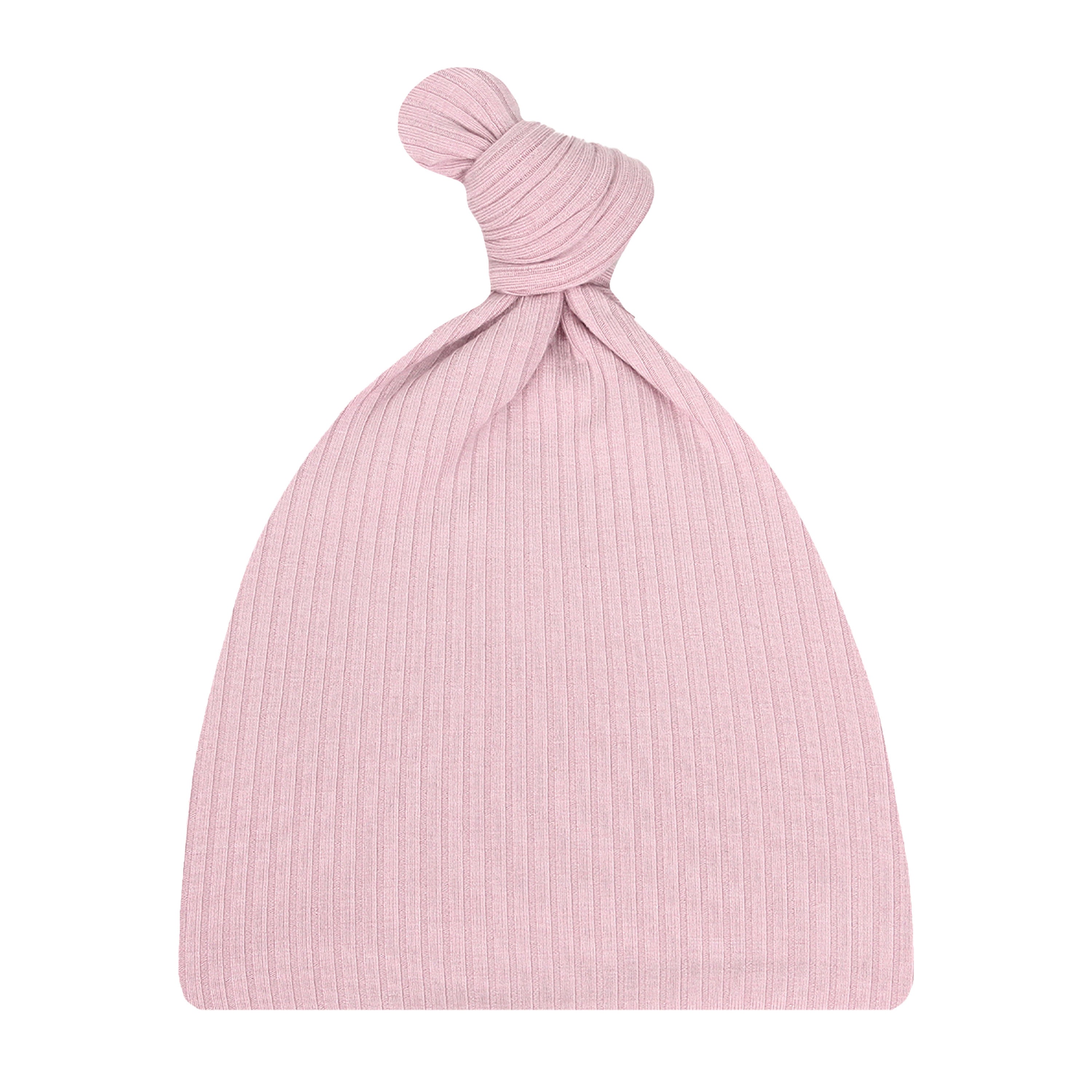 Haven Ribbed Top Knot Hat