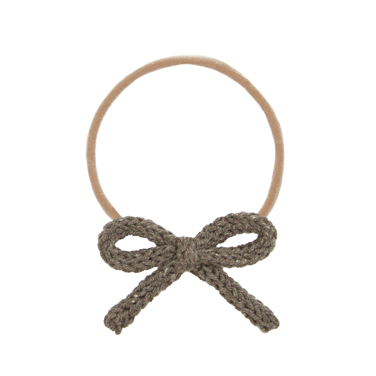 Crochet Bow - Cocoa