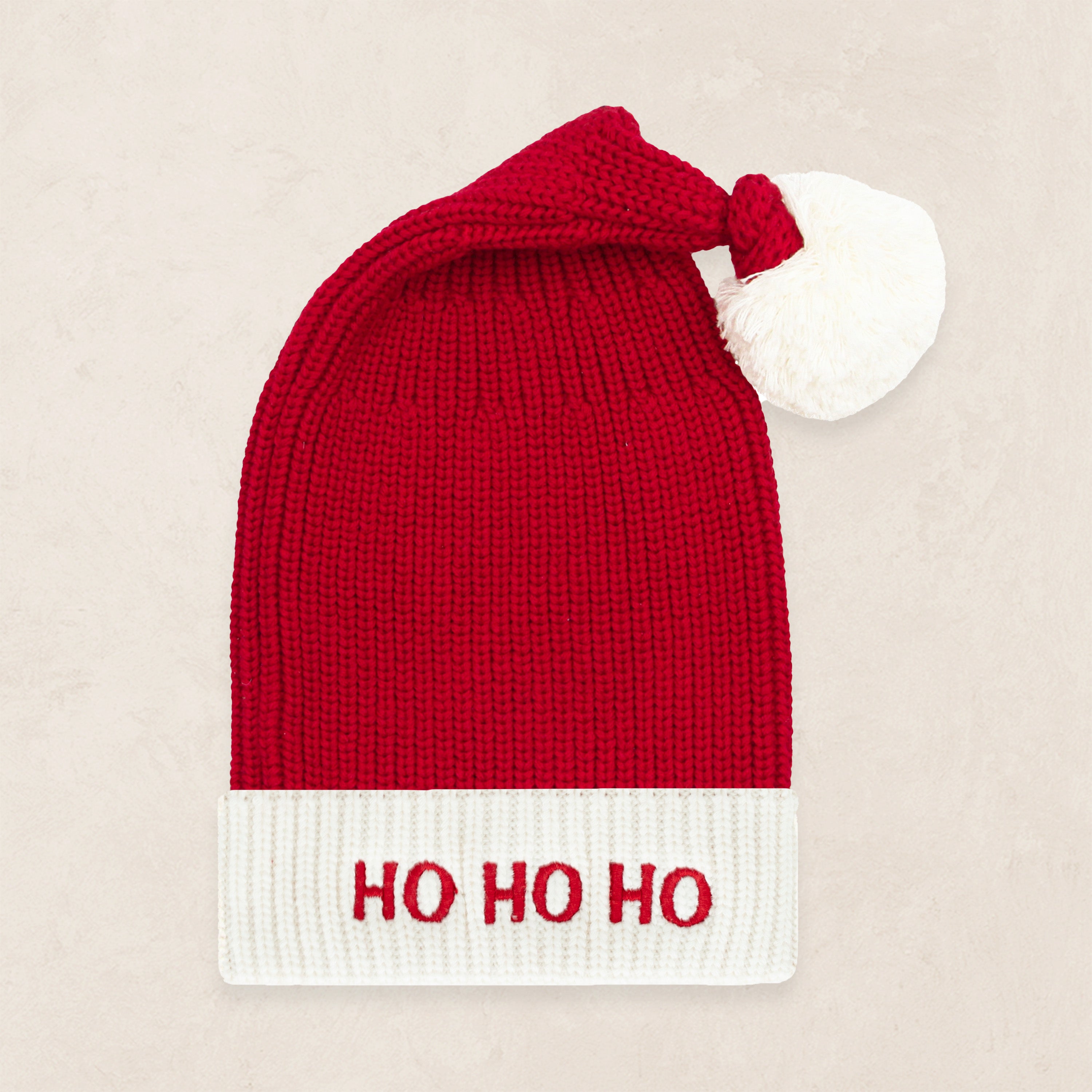 Santa Beanie - "Ho Ho Ho"